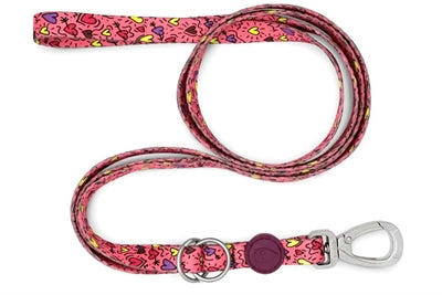 Morso hondenriem verstelbaar gerecycled roze think roze