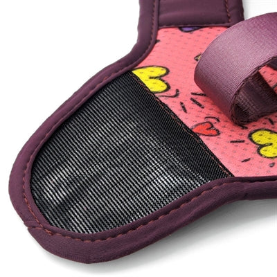 Morso hondentuig lijfje mesh gerecycled roze denk roze