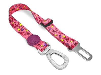 Morso honden autogordel gerecycled roze think roze