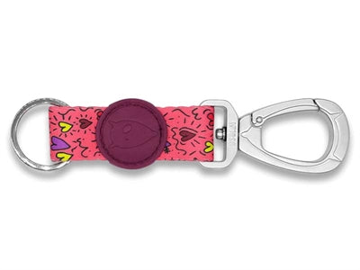 Morso sleutelhanger sleutelhanger gerecycled roze think roze