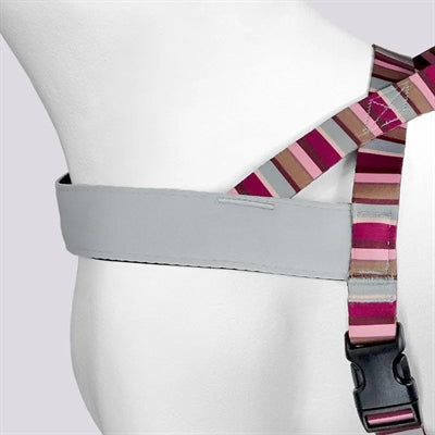 Morso noors hondentuig gerecycled skyline rood roze