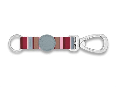 Morso sleutelhanger sleutelhanger gerecycled skyline rood roze