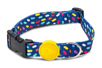 Morso Halsband hond gerecycled colour invaders paars