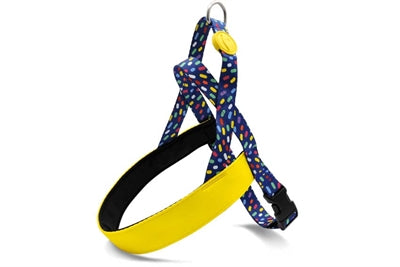 Morso noors hondentuig gerecycled colour invaders paars