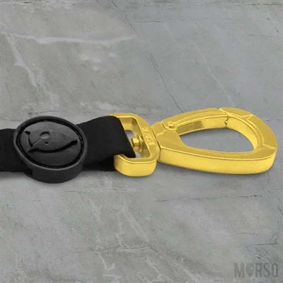 Morso Hondenriem verstelbaar gerecycled goud caviar goud