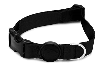 Morso halsband hond gerecycled puurheid zwart