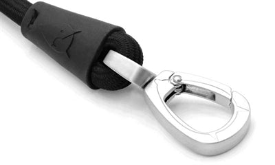 Morso hondenriem zacht touw gerecycled zwart zwart