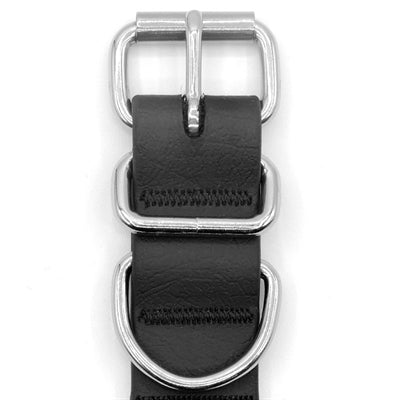 Morso Halsband hond waterdicht gerecycled zwart zwart