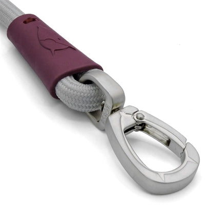 Morso Hondenriem zacht touw gerecycled grijs grijs