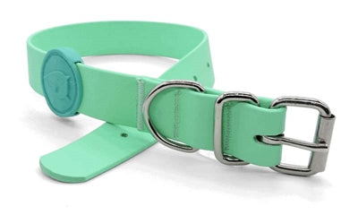 Morso Halsband hond waterdicht gerecycled carribean groen groen