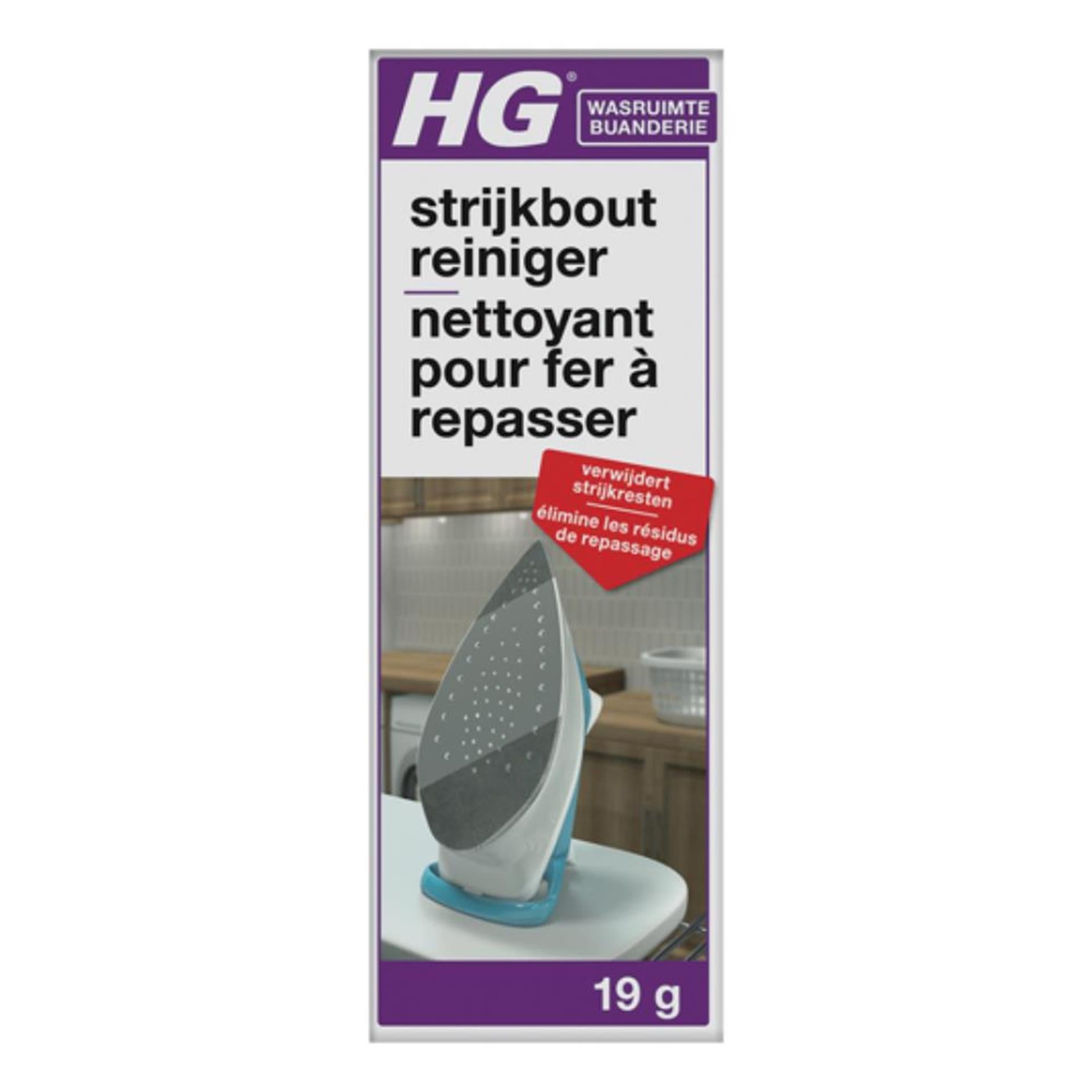 Hg strijkboutreiniger 50 gram