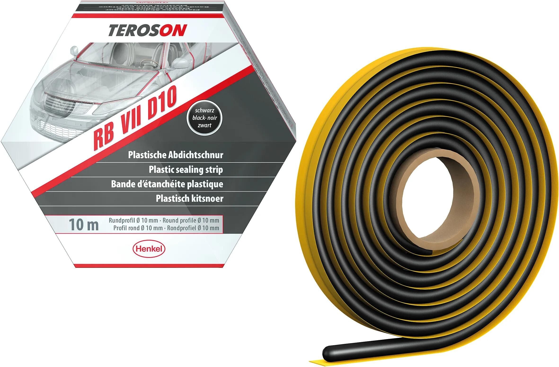 Teroson dichtband rb vii terostat vii round profil 10mm d 10m carton