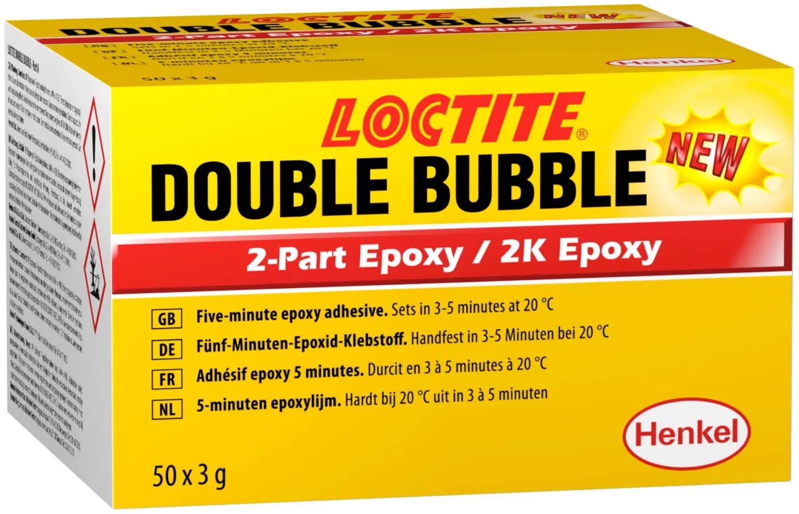 Loctite universalklebstoff ea double bubble double bubble bag 3 gr.