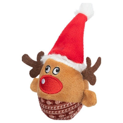 Trixie xmas rendier ratel bal pluche