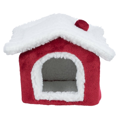 Trixie kerst knuffel grot degoe rood wit