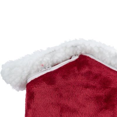 Trixie kerst knuffel grot degoe rood wit