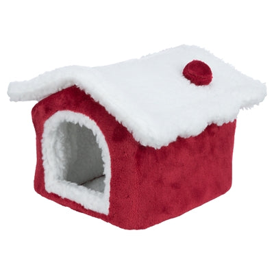 Trixie kerst knuffel grot degoe rood wit