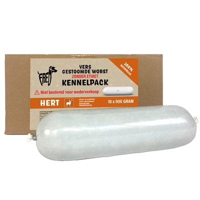 Freds Gestoomd vers vlees slechtste kennelpack hert graan en glutenvrij