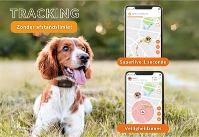 Weenect tracker hond zwart