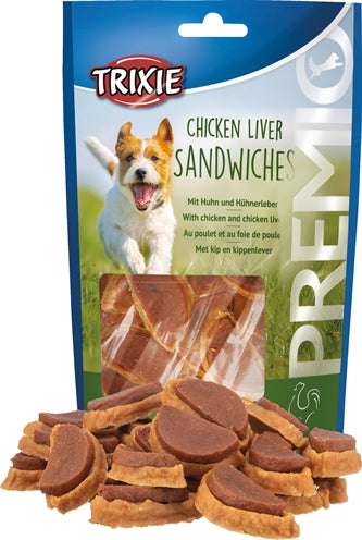 Trixie premio broodje kippenlever glutenvrij