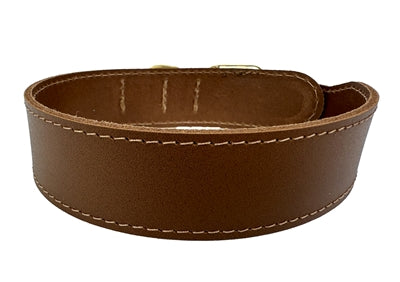 Sazzz Halsband hond pionier leer zadel bruin