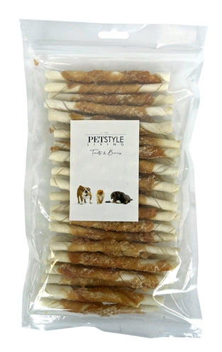 Petstyle living gedraaide stok met kip