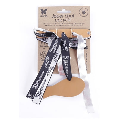 Martin kattenspeelgoed leana kicker met kattenkruid gerecycled assorti