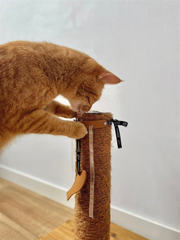 Martin kattenspeelgoed leana kicker met kattenkruid gerecycled assorti