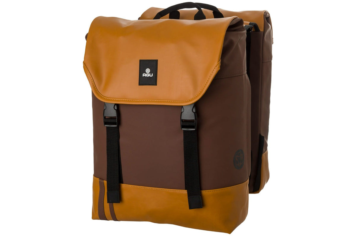 Pic dwr dubbele fietstas urban pumpkin se
