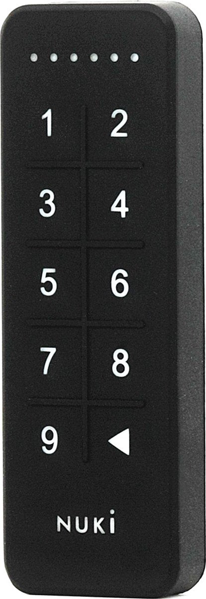 Nuki keypad – slimme deuropener met toegangscode – voor smart lock – zwart