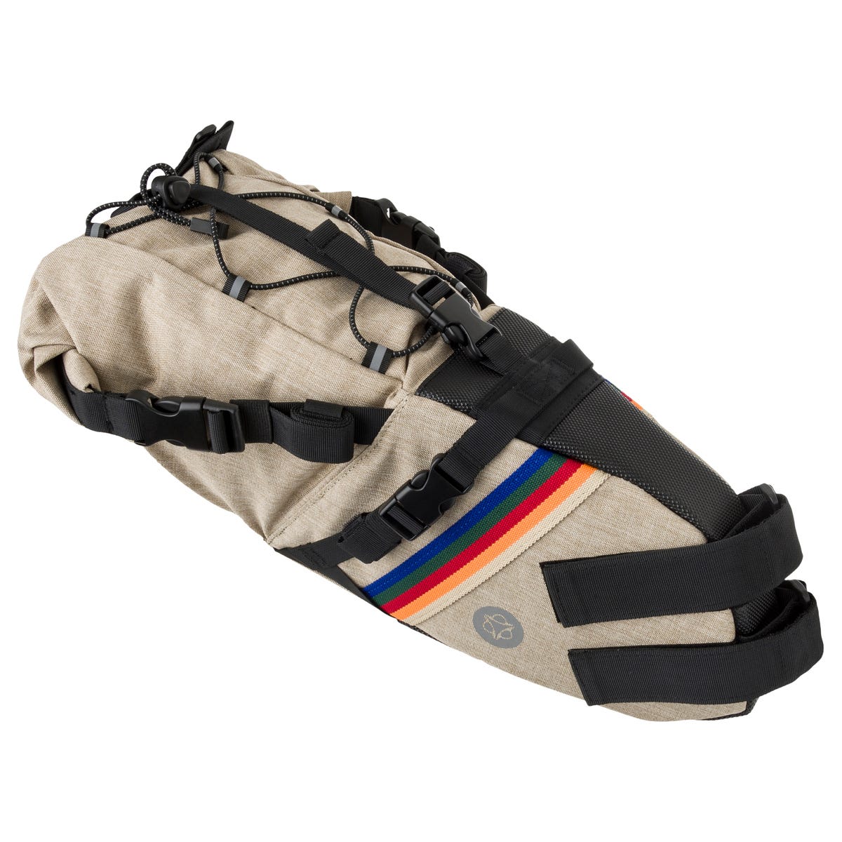 Agu seat-pack venture zadeltas vintage - 10l - waterafstotend, eenvoudige montage, 100% gerecycled polyester