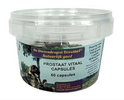 Dierendrogist prostaat vitale capsules