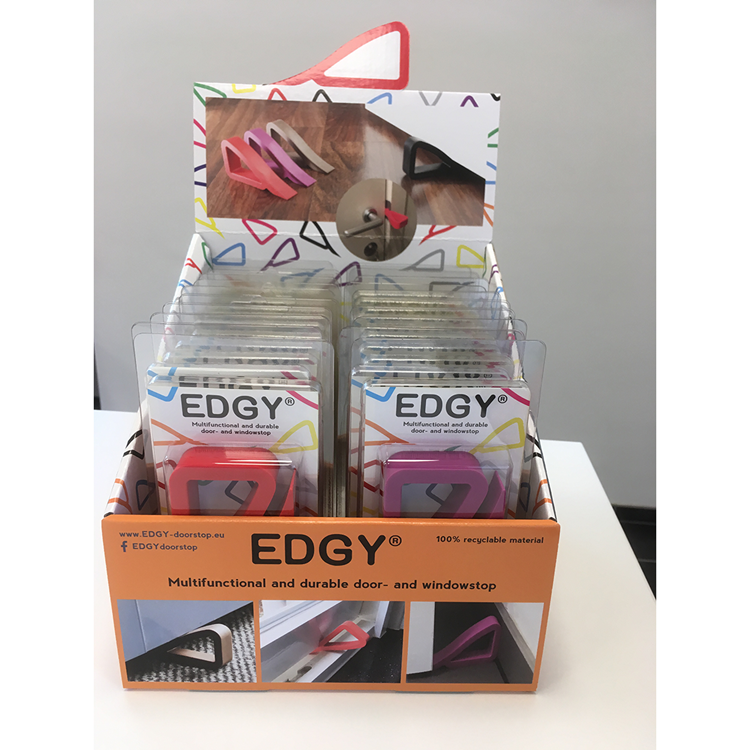 Edgy 1064041 - kassadisplay - gevuld 20 duopacks | 1 stuks