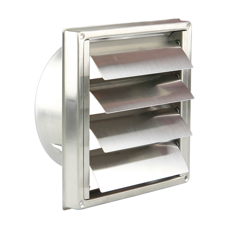 Renson 1063910 - inbouw dampkaprooster 633 inoxdia 100mm | 2 stuks