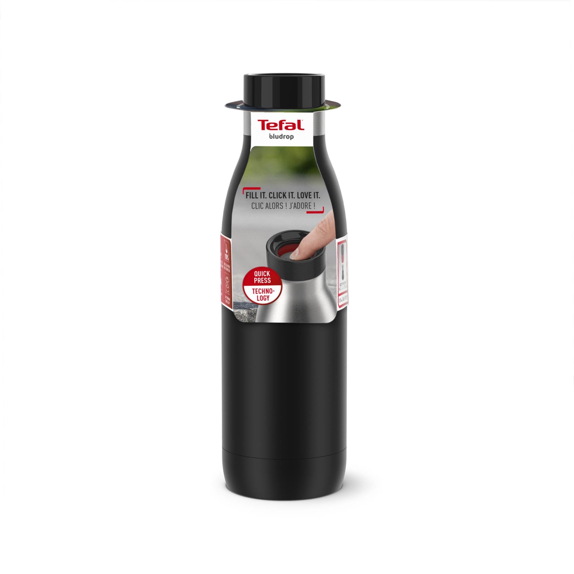Tefal bludrop basic zwart 0,5l