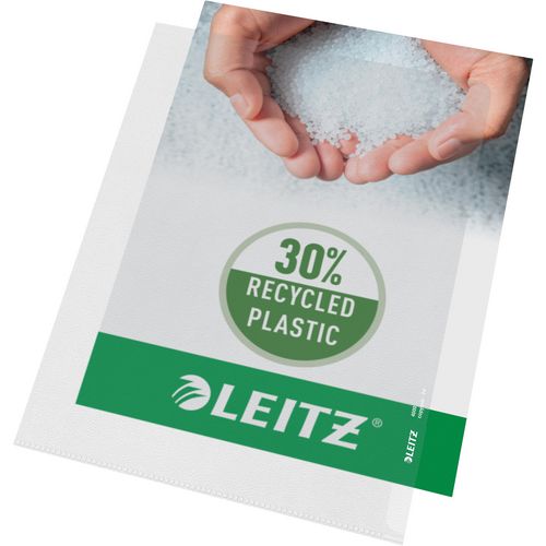 Leitz l-vormige map high quality a4 transparant