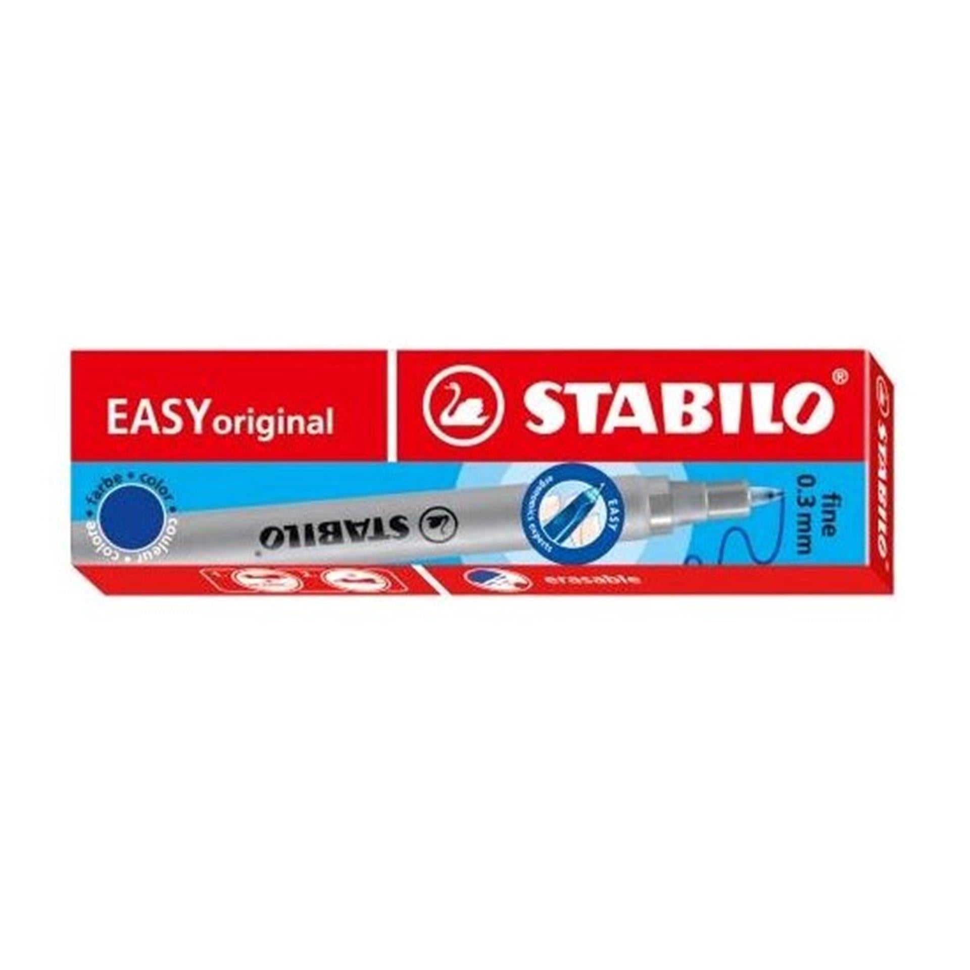 STABILO EASYoriginal 3 Navullingen Fijn - Blauw