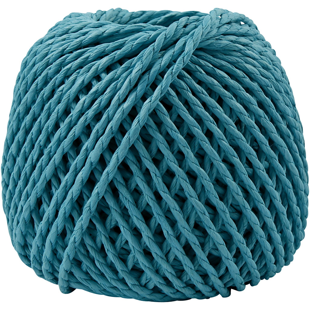 Creative company papiergaren turquoise, 40m