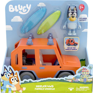 Spectron bluey speelauto met accessoires