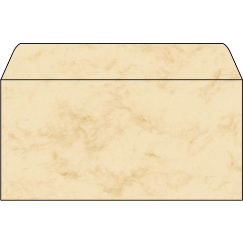 Enveloppen sigel dp074 marmer beige 50 stuks