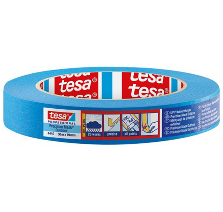 Tesa professional 1061929 - prec mask outdoor robust 50x19 | 8 stuks