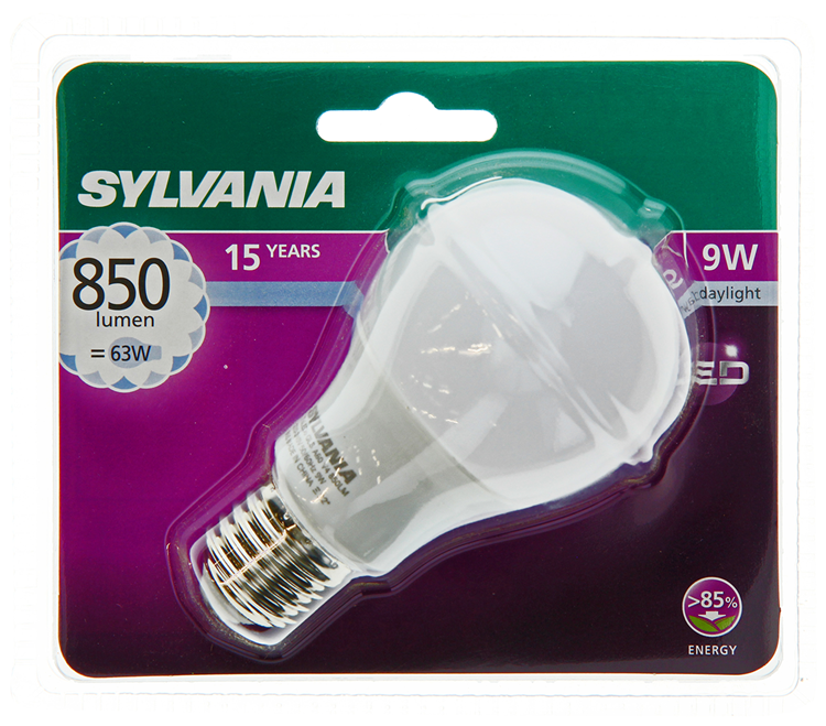 Sylvania 1059970 - syl led peer e27 9w= 63w 850lm6500k | 6 stuks