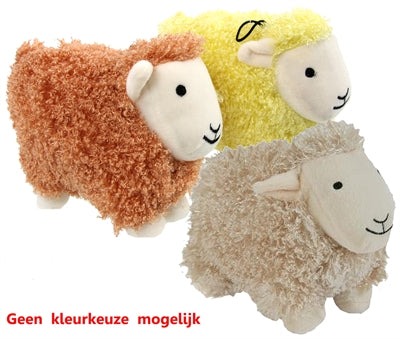 Happy pet krullend huisdier pluche schaap