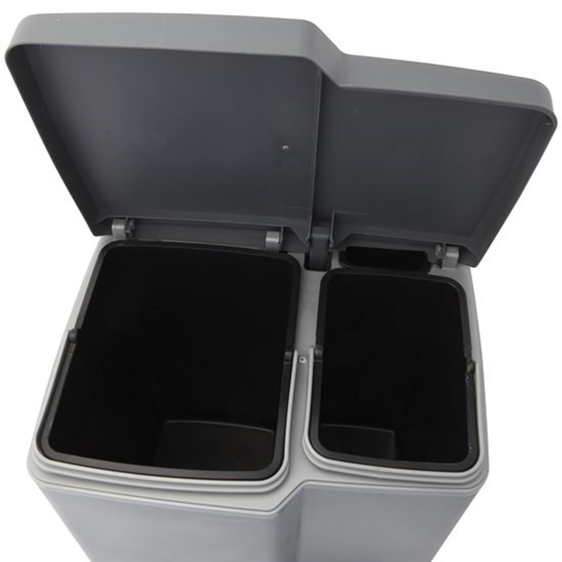 Curver duo pedaalemmer zilver 15+6l zilv