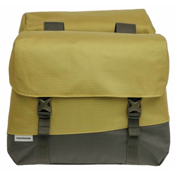 Nieuwe tas looxs joli dubbel | Oslo | olijfgroen geel | 37l