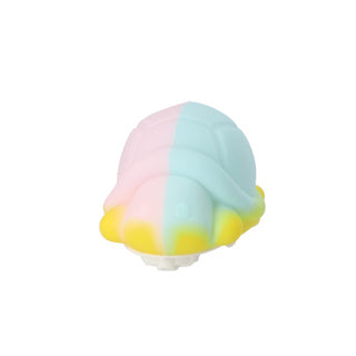 Auto schildpad springend met licht en geluid funny foam (usb oplaadbaar) | 6 stuks