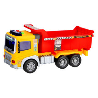 No brand constructie truck met licht en geluid