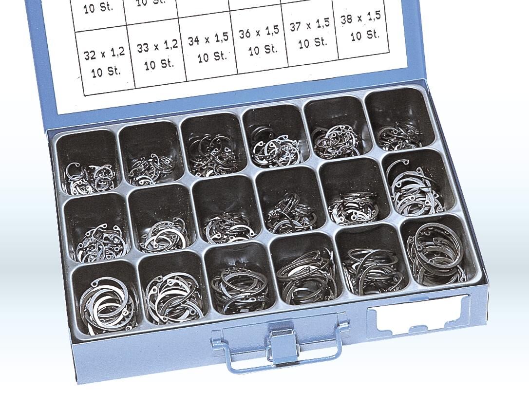 Dresselhaus borgringen assortiment sort.circlips din 472 iz