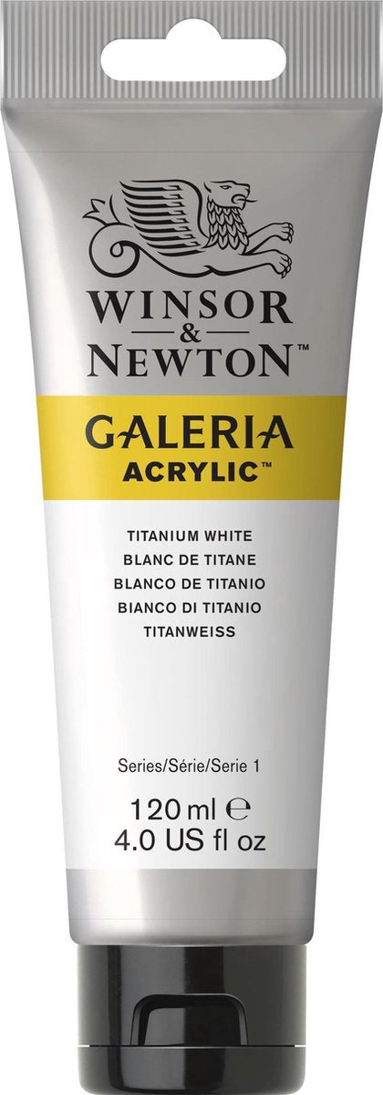 Winsor newton galeria acryl 120ml titanium white