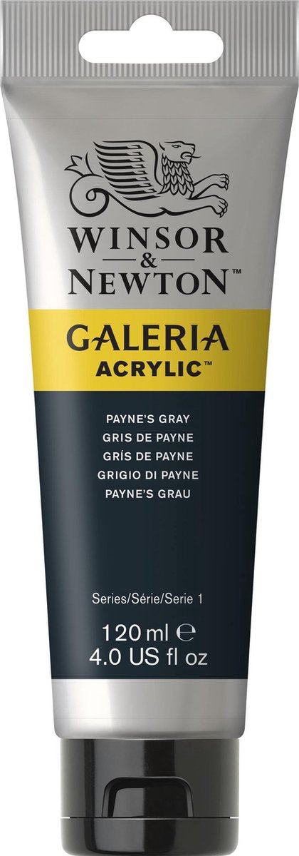 Winsor newton galeria acryl 120ml paynes grey